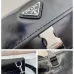 9Prada Black Leather shoulder bag #A49678