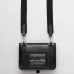11Prada Black Leather shoulder bag #A49678