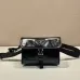 1Prada Black Leather shoulder bag #A49678