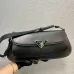 18Prada Bolsa De Hombro Con Logo Triangular Esmaltado #A49968