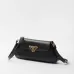 4Prada Bolsa De Hombro Con Logo Triangular Esmaltado #A49968