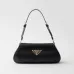 1Prada Bolsa De Hombro Con Logo Triangular Esmaltado #A49968