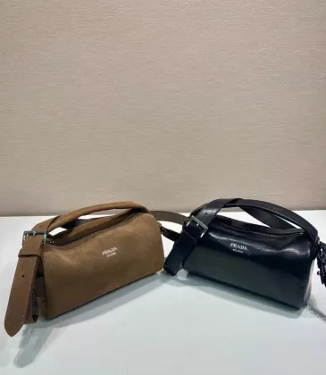 Prada Suede Shoulder Bag #A49960