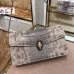 3Bvlgari Snakeskin enamel snakeskin head buckle chain bag single shoulder crossbody bag 28cm #9127065