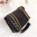 7Top Quality real leather bags messenger designer handbags LOULOU stripe square fat Metal chain bag womens handbag large-capacity Buckles shoulder bagss Luxury box #99907218