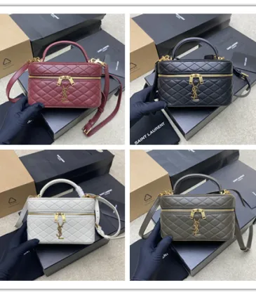 YSL Cosmetic Bag Size:18×11×6.5cm #A48326