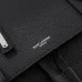 4YSL Saint Laurent Sac De Jour Men's Black Grained Leather Backpack #A50336