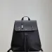 1YSL Saint Laurent Sac De Jour Men's Black Grained Leather Backpack #A50336