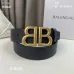 1Balenciaga W3.8cm AAA+ Leather Belts #999930803