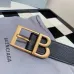 4Good Quality Balenciaga Designer Belt Iconic BB Buckle #A46196