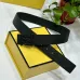 1Fendi AAA+ Leather Belts Wide 4cm #A33412