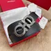 8Ferragamo AAA+ Leather Belts Wide 3.5cm #A33403