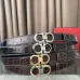 1Ferragamo Leather Belts 1:1 Quality W3.5CM #999930982