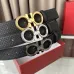 1Ferragamo Leather Belts 1:1 Quality W3.5CM #999930984