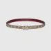 1Women's Gucci AAA+ Belts Reversible GG Marmont thin belt #A52442