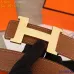 5HERMES AAA+ Leather Belts W3.8cm #9129501