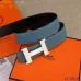 3HERMES AAA+ Leather Belts W3.8cm #9129502