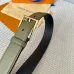 22Louis Vuitton AAA+ Leather Belts 3.5cm #A33431