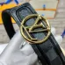 18Louis Vuitton AAA+ Leather Belts W4cm #9129997