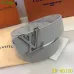 4Men's 2019 Louis Vuitton AAA+ leather Belts #9124419