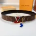 3Men's Louis Vuitton AAA+ Belts #A23343
