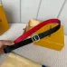 3Men's Louis Vuitton AAA+ reversible Belts 3cm #A33427