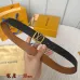 7Men's Louis Vuitton AAA+ reversible Belts 3cm #A33429