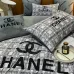 6Chanel Bedding Quilt Cover Pillowcase Bed Sheet Pillow #A48477
