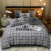 9Chanel Bedding Quilt Cover Pillowcase Bed Sheet Pillow #A48477