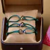 17Cartier Jewelry Bracelets hand ropes colors  golden and sliver #A27249