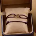19Cartier Jewelry Bracelets hand ropes colors  golden and sliver #A27249