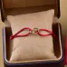 9Cartier Jewelry Bracelets hand ropes colors  golden and sliver #A27249