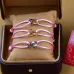 1Cartier Jewelry Bracelets hand ropes colors  golden and sliver #A27249