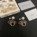 6Dior Tribales Gradient Logo Earrings #A50089
