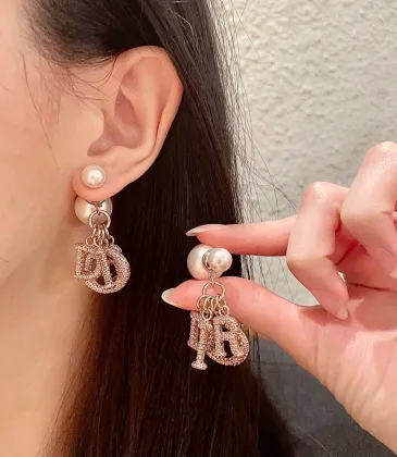 Dior Tribales Gradient Logo Earrings #A50089
