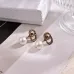3Dior Tribales Gradient Logo Earrings #A50090