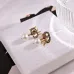 5Dior Tribales Gradient Logo Earrings #A50090