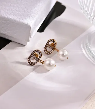 Dior Tribales Gradient Logo Earrings #A50090