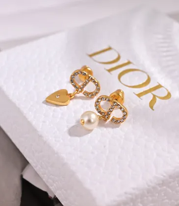 Dior Tribales Gradient Logo Earrings #A50091