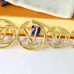 4Louis Vuitton Louise Hoop Earrings 33mm/43mm #999931332