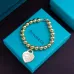 1Tiffany Classic Heart Pendant Bracelet   Women's Toggle &amp; Link Styles #A52303