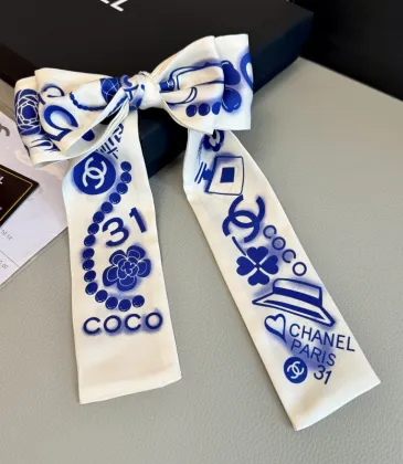 Chanel Scarf Small scarf decorate the bag scarf strap #A48577