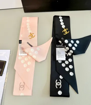 Chanel Scarf Small scarf decorate the bag scarf strap #A48581