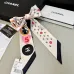 1Chanel Scarf Small scarf decorate the bag scarf strap #A48582