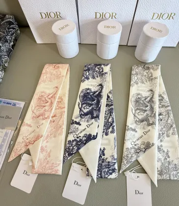 Dior Scarf Small scarf decorate the bag scarf strap #A48609