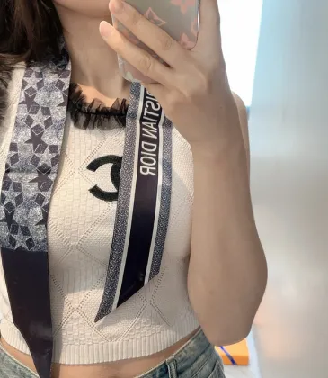 Dior Scarf Small scarf decorate the bag scarf strap #A48619