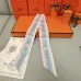 7HERMES Scarf Small scarf decorate the bag scarf strap #A48565