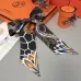 5HERMES Scarf Small scarf decorate the bag scarf strap #A48566