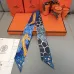 10HERMES Scarf Small scarf decorate the bag scarf strap #A48566