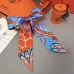 11HERMES Scarf Small scarf decorate the bag scarf strap #A48566